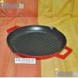 Zománcozott öntöttvas grill szeletsütő 31 cm 202613-ITL